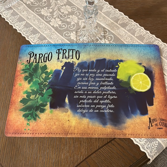 Beautiful Doilies… recreate some of the tastiest dishes of Cuban cuisine 🍽️ 😊 - Picture 11 of 12